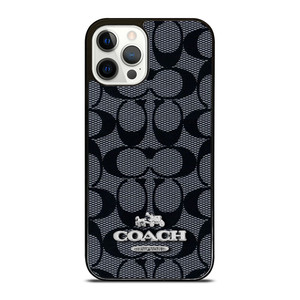 COACH NEW YORK PATTERN 2 iPhone 12 Case Cover